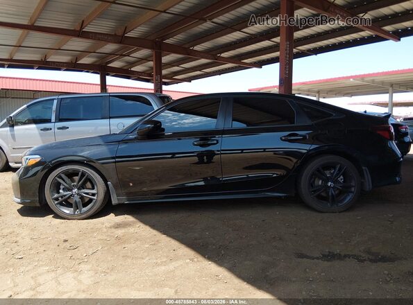 2HGFE1E53SH475521 2025 HONDA CIVIC Black სალონის 360-გრადუსიანი ხედი