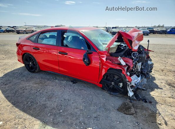 2HGFE1E53TH475651 2026 HONDA CIVIC Red Front right