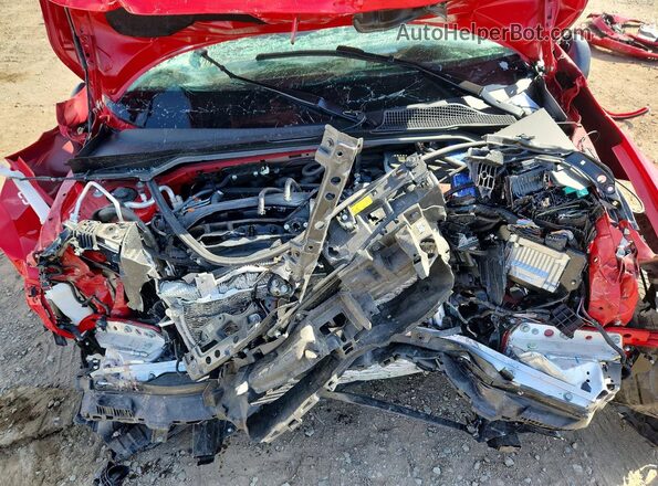 2HGFE1E53TH475651 2026 HONDA CIVIC Red Rear interior view