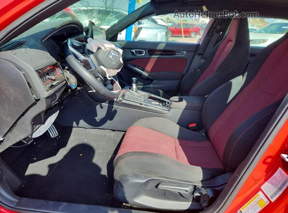 2HGFE1E53TH475651 2026 HONDA CIVIC Red Front interior view