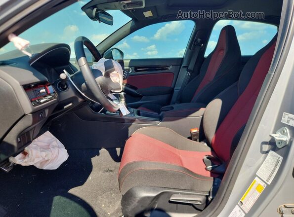 2HGFE1E53TH475679 2026 HONDA CIVIC Gray Widok wnętrza z przodu