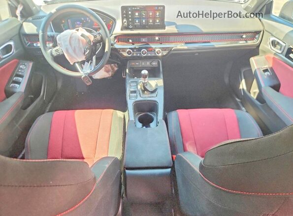 2HGFE1E53TH475679 2026 HONDA CIVIC Gray Widok deski rozdzielczej