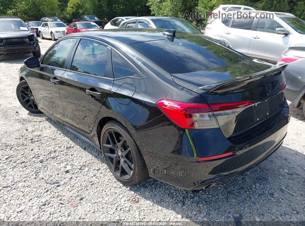 2HGFE1E54RH474520 2024 HONDA CIVIC Black Rear left