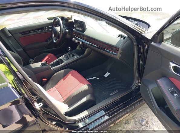 2HGFE1E54RH474520 2024 HONDA CIVIC Black Front interior view