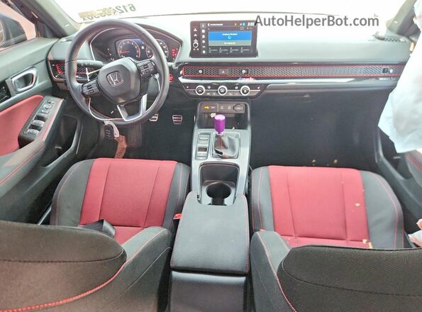 2HGFE1E54TH476873 2026 HONDA CIVIC Black Vista del salpicadero