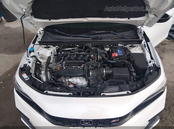 2HGFE1E55PH475107 2023 HONDA CIVIC White Widok z tyłu