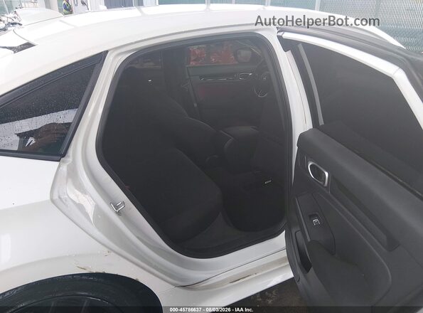 2HGFE1E55PH475107 2023 HONDA CIVIC White Widok naklejki z numerem VIN