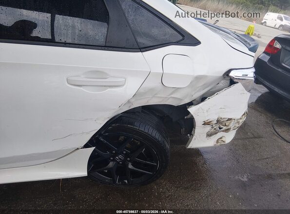 2HGFE1E55PH475107 2023 HONDA CIVIC White Widok z przodu