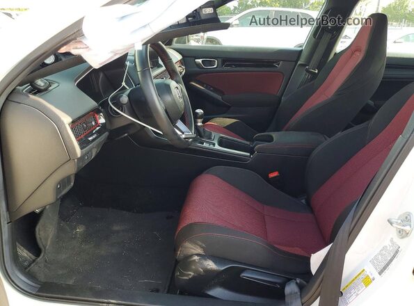 2HGFE1E55SH478145 2025 HONDA CIVIC White Vista interior delantera