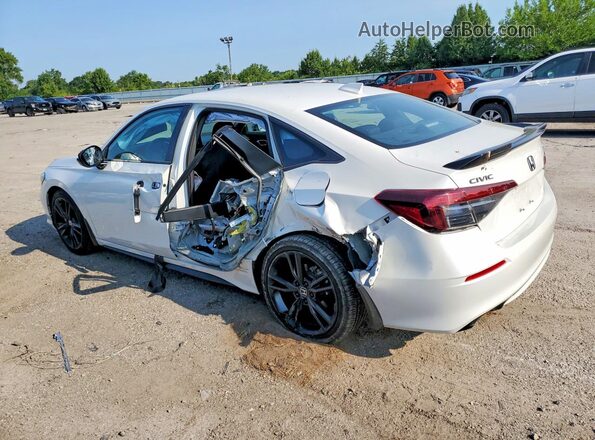 2HGFE1E55SH478145 2025 HONDA CIVIC White Trasero izquierdo