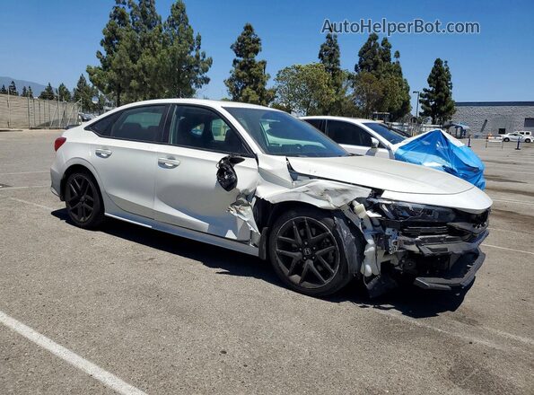 2HGFE1E56PH472698 2023 HONDA CIVIC White Przód prawy