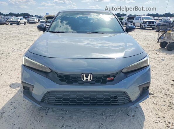 2HGFE1E56PH474211 2023 HONDA CIVIC Gray Widok z przodu