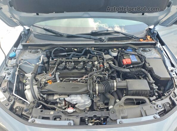 2HGFE1E56PH474211 2023 HONDA CIVIC Gray Widok wnętrza z tyłu