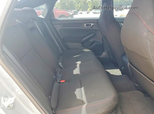 2HGFE1E56PH474211 2023 HONDA CIVIC Gray Widok tylnych siedzeń