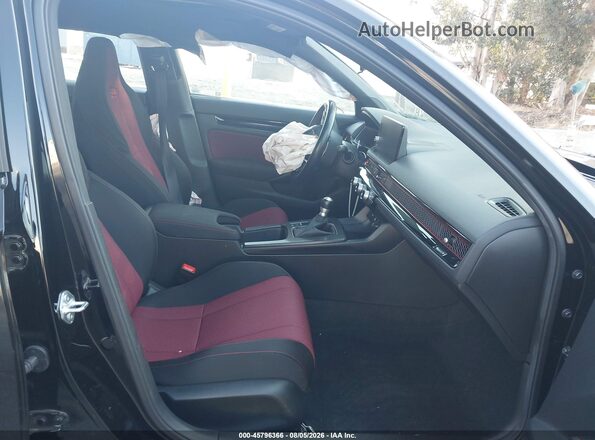 2HGFE1E56TH475756 2026 HONDA CIVIC Black Вид салону спереду
