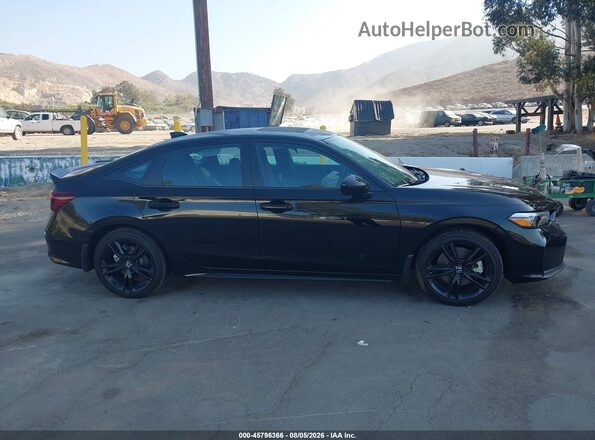 2HGFE1E56TH475756 2026 HONDA CIVIC Black Вид задньої частини салону