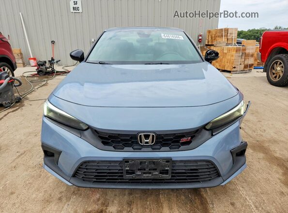 2HGFE1E57NH470357 2022 HONDA CIVIC Gray წინა ხედი