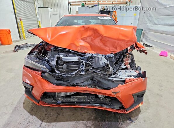 2HGFE1E57PH473682 2023 HONDA CIVIC Оранжевый Вид спереди