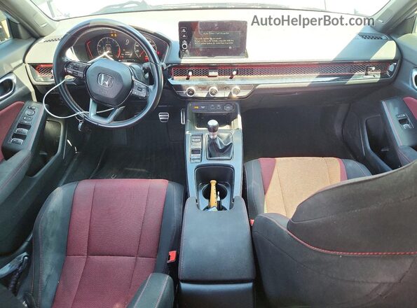 2HGFE1E58NH475826 2022 HONDA CIVIC Gray Vista del salpicadero