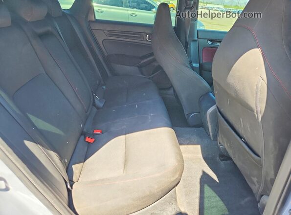 2HGFE1E58NH475826 2022 HONDA CIVIC Gray Vista de los asientos traseros