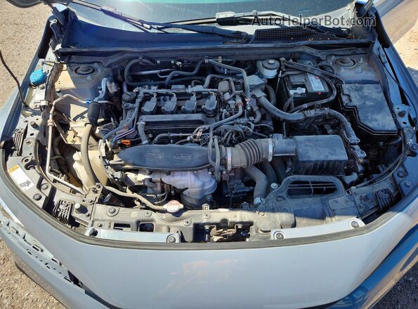 2HGFE1E58NH475826 2022 HONDA CIVIC Gray Vista interior trasera