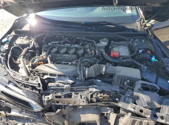 2HGFE1E58PH470497 2023 HONDA CIVIC Black Widok wnętrza z tyłu