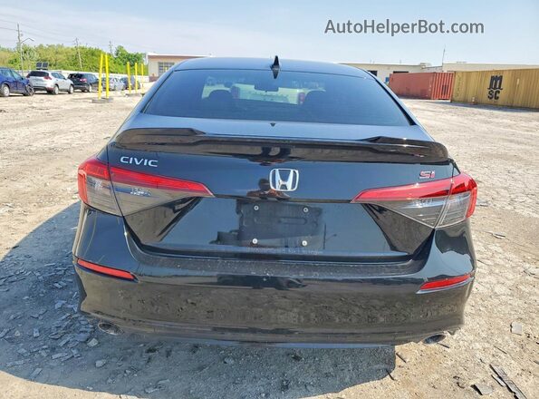 2HGFE1E58PH470497 2023 HONDA CIVIC Black Widok z tyłu