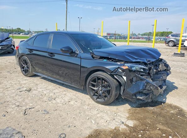 2HGFE1E58PH470497 2023 HONDA CIVIC Black Przód prawy