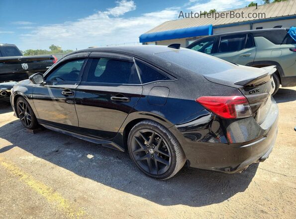 2HGFE1E58PH473402 2023 HONDA CIVIC Черный Задняя левая четверть