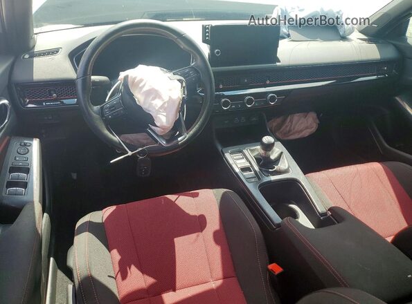 2HGFE1E59NH476192 2022 HONDA CIVIC Gray Dashboard view