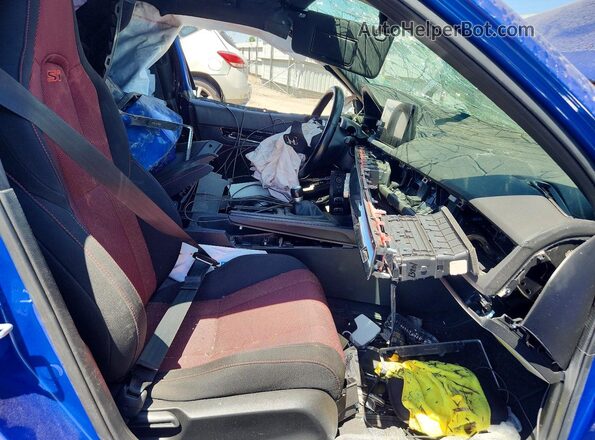 2HGFE1E59PH471268 2023 HONDA CIVIC Blue Սալոնի դիմացի տեսք