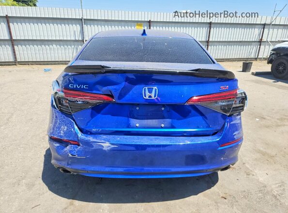 2HGFE1E59PH471268 2023 HONDA CIVIC Blue Հետևի տեսք