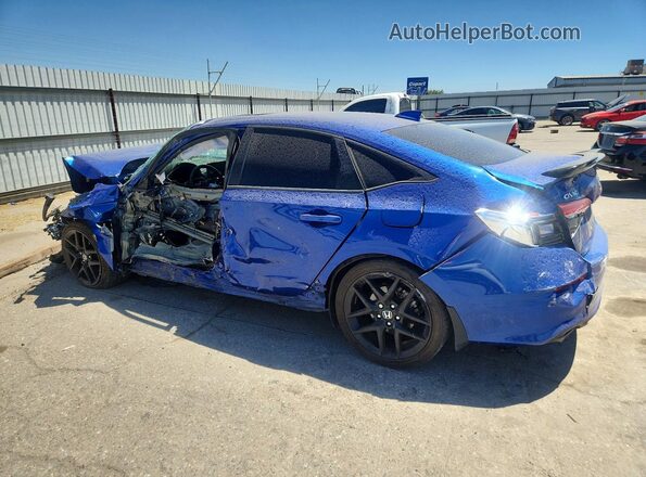 2HGFE1E59PH471268 2023 HONDA CIVIC Blue Հետևի ձախ