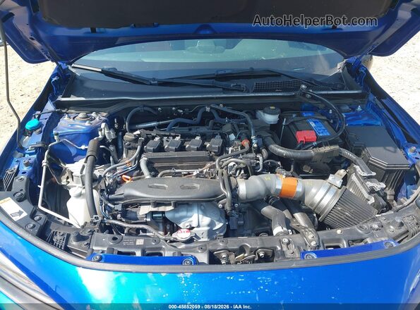 2HGFE1E59RH471323 2024 HONDA CIVIC Blue Вид ззаду