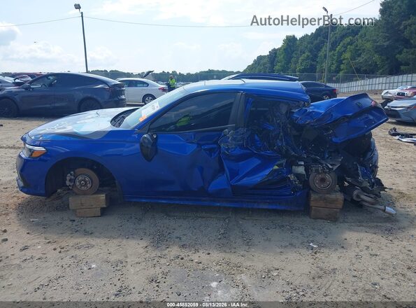 2HGFE1E59RH471323 2024 HONDA CIVIC Blue Панорамний вид салону 360°