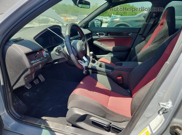 2HGFE1E59TH473497 2026 HONDA CIVIC Gray წინა სალონის ხედი