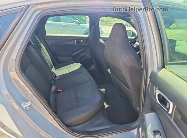 2HGFE1E59TH473497 2026 HONDA CIVIC Gray უკანა სავარძლების ხედი