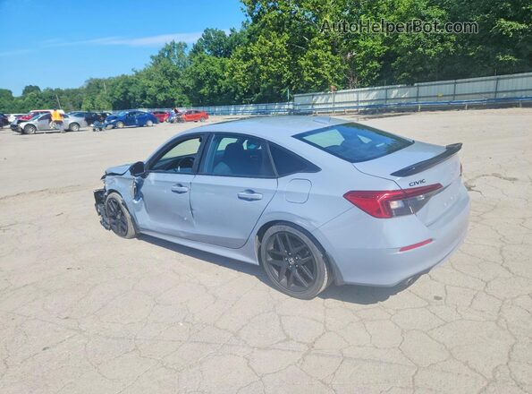 2HGFE1E5XNH471874 2022 HONDA CIVIC Blue Հետևի ձախ