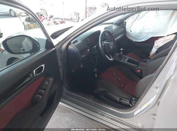 2HGFE1E5XSH471224 2025 HONDA CIVIC Gray Սալոնի դիմացի տեսք