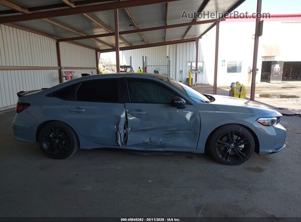 2HGFE1E5XSH471224 2025 HONDA CIVIC Gray Սալոնի հետևի տեսք