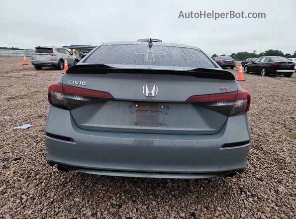 2HGFE1E5XSH474186 2025 HONDA CIVIC Серый Вид сзади