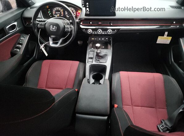 2HGFE1E5XSH474186 2025 HONDA CIVIC Серый Вид панели приборов