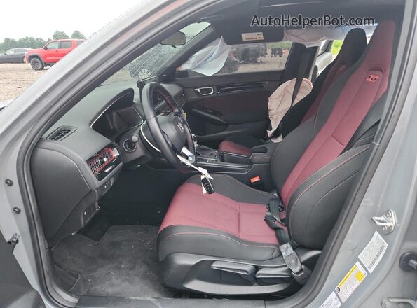 2HGFE1E5XSH474186 2025 HONDA CIVIC Серый Вид салона спереди