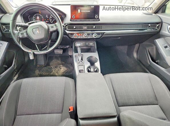 2HGFE1F70NH326438 2022 HONDA CIVIC Black Vista del salpicadero