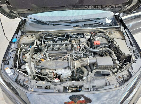 2HGFE1F70NH326438 2022 HONDA CIVIC Black Vista interior trasera