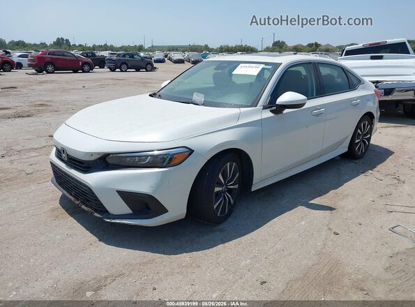 2HGFE1F70RH315476 2024 HONDA CIVIC White წინა მარცხენა ხედი სამი მეოთხედიდან