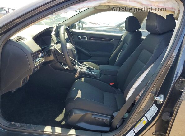 2HGFE1F70RH315932 2024 HONDA CIVIC Charcoal Front interior view