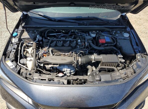 2HGFE1F70RH315932 2024 HONDA CIVIC Charcoal Rear interior view