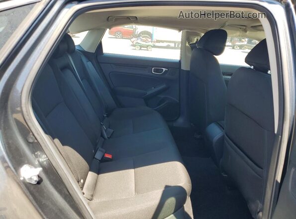 2HGFE1F70RH315932 2024 HONDA CIVIC Charcoal Rear seats view