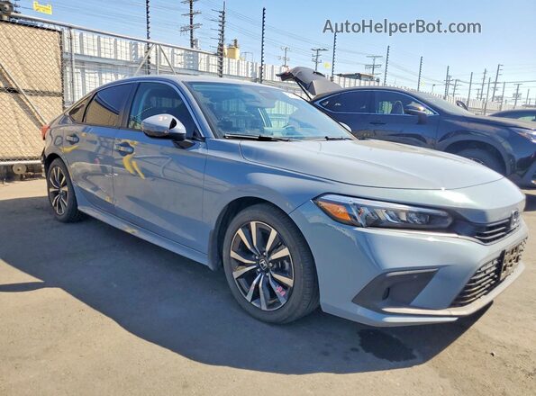 2HGFE1F71RH322260 2024 HONDA CIVIC Серый Передняя правая четверть
